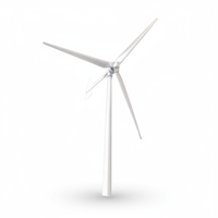 Éolienne à haute efficacité Luvorb 10KW 12KW 15KW 20KW HAWT, système de générateur éolien solaire
