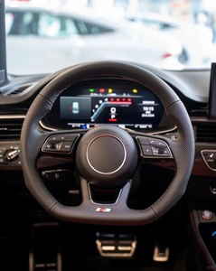 Volante de Fibra de Carbono y Gamuza de Alta Calidad, Apto para Modificación de Volante de <span class=keywords><strong>Audi</strong></span> <span class=keywords><strong>A1</strong></span> A3 A4 A5 A6 A7 Q1 Q3 Q5 Q6 Q7 - Product Image 1