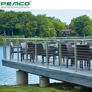 Câble de pont extérieur câble main courante coût balcon tension <span class=keywords><strong>acier</strong></span> inoxydable câble <span class=keywords><strong>Balustrade</strong></span> - Product Image 1