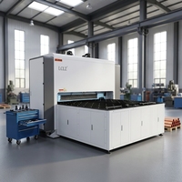 Centre de pliage automatique intelligent et flexible pour panneaux LCLZ CNC LC2000YB 380V, machine à plier les tôles d'aluminium, angle 0-180°