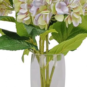 High Quality Natural Big Faux Latex <b>Hydrangea</b> <b>Artificial</b> Flower Bouquet Real Touch for Wedding Indoor Outdoor Decoration - Product Image 5