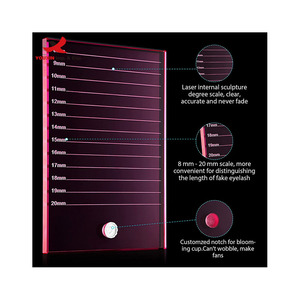Support de cils FENGFLY à prix réduit pour extensions de cils, plateau de rangement pour faux cils et colle adhésive - Product Image 2