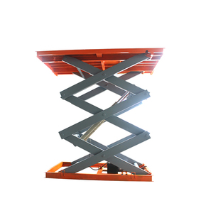 Lift kargo barang kecil kualitas tinggi tiga gunting gudang angkat kargo - Product Image 5