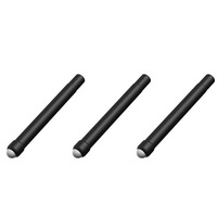 1 pièce Pointe de remplacement en plastique noir pour stylet numérique Microsoft Surface Pen Pro 4/5/6/7, pointe souple HB, recharge CE/FCC
