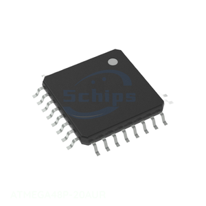 Componentes Electrónicos de Canal del Fabricante, ATMEGA48P-20AUR 32 TQFP Integrado - Product Image 1