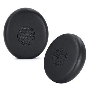 Pour Jabra Engage <span class=keywords><strong>50</strong></span> II <span class=keywords><strong>40</strong></span> coussins d'oreille filaire couverture en cuir protéiné oreillette casque <span class=keywords><strong>de</strong></span> bureau réduction du bruit coussinets d'oreille en mousse - Product Image 5