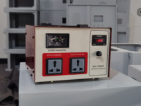 Stabilisateur de tension automatique monophasé 220V AVR pour usage domestique et commercial avec contrôle par servomoteur, courant alternatif, matériau en cuivre