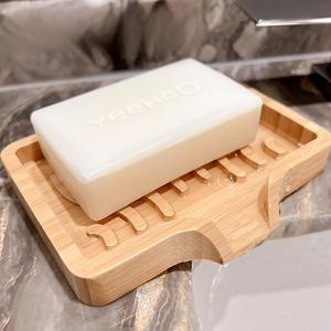 Oferta: Jabonera de Bambú con Logotipo Personalizado, Estilo Simple, con Drenaje, <span class=keywords><strong>para</strong></span> Baño y <span class=keywords><strong>Ducha</strong></span> - Product Image 3