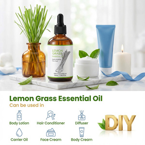 Huile de citronnelle biologique - Extrait pur de <span class=keywords><strong>plante</strong></span>, parfum frais pour <span class=keywords><strong>la</strong></span> désodorisation de <span class=keywords><strong>la</strong></span> maison, massage, huile essentielle pure de qualité supérieure pour diffuseurs - Product Image 5