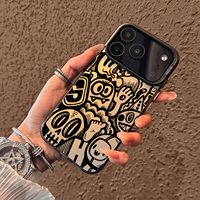 TPU Graffiti personnalisé pour étui antichoc et conception de logo personnalisé pour modèles