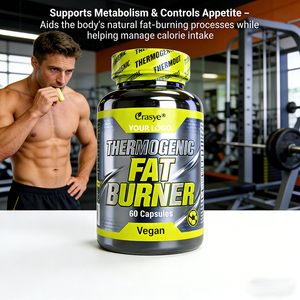 OEM/ODM Thermogene Vetverbranders Capsules Peper & Groene Thee Supplement Gewichtsverlies, Energie & Eetlustondersteuning voor Mannen & Vrouwen - Product Image 6