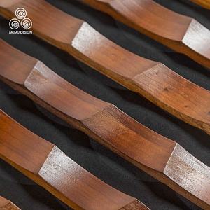 MUMU-<span class=keywords><strong>paneles</strong></span> de pared de fibra de poliéster <span class=keywords><strong>para</strong></span> decoración de empresa, listón de madera maciza <span class=keywords><strong>para</strong></span> interiores, acústico, absorbente de sonido - Product Image 5