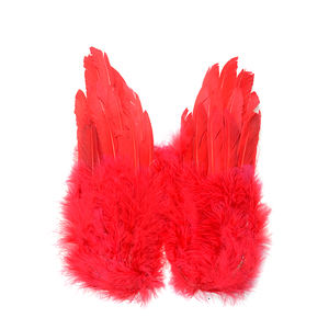 HS fata ecologiche vendita calda piuma rossa <span class=keywords><strong>ali</strong></span> d'<span class=keywords><strong>angelo</strong></span> penne d'oca <span class=keywords><strong>ali</strong></span> d'oca per la decorazione del partito - Product Image 1