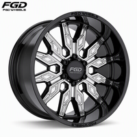 Jantes forgées FGD T6061 en alliage, 22, 26, 28 pouces, à profil profond, déport négatif, 6x135, 6x139.7, pour pick-up de grande taille et usage intensif.