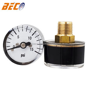 เกจวัดแรงดันขนาดเล็ก <span class=keywords><strong>15psi</strong></span> ไมโคร 25 มม. เกจวัดลมขนาดเล็ก - Product Image 6