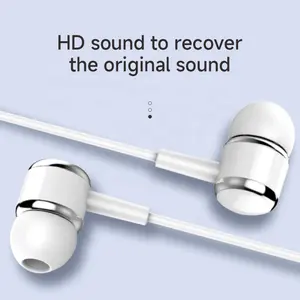 Hotriple E5 Bestseller Universal 3,5mm Jack 1,2M kabelgebundene Ohrhörer Stereo Ohrhörer Headset freihändig kopfhörer für Mobiltelefon und PC