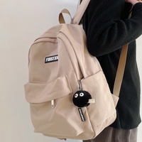 Sac à dos scolaire multi-poches durable avec bretelles respirantes, compatible avec ordinateur portable 15,6 pouces pour collégiens et lycéens