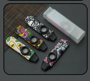 KAZOO <span class=keywords><strong>Flauta</strong></span> ABS Principiante Boca <span class=keywords><strong>Flauta</strong></span> Patrón de dibujos animados <span class=keywords><strong>para</strong></span> niños Simple Kazoo Regalo Instrumentos de cuerda Piezas Accesorios - Product Image 2