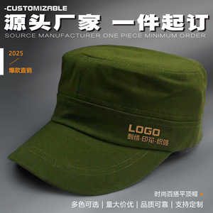 Flat Cap Navy Blue Canvas Unisex Casual Outdoor Sun Protection <b>Hat</b> Spring <b>Summer</b> - Product Image 5