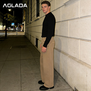 <span class=keywords><strong>Jeans</strong></span> Baggy Personalizzati da <span class=keywords><strong>Uomo</strong></span>, Lavati, a Gamba Larga Dritta, Stile <span class=keywords><strong>Boyfriend</strong></span>, Vintage Casual, Taglie Forti - Product Image 2