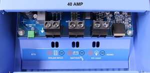 ตัวควบคุมการชาร์จพลังงานแสงอาทิตย์ AI M S 40 แอมป์ แบบ PWM ความจุสูง 1000 วัตต์ กำลังไฟฟ้า PV สูงสุด 55 โวลต์ ใช้งานได้ 24 ชั่วโมง พร้อมไฟส่องสว่าง - Product Image 4