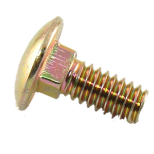 Boulon de chariot à haute résistance zingué à cou carré à tête champignon DIN603 - Product Image 1