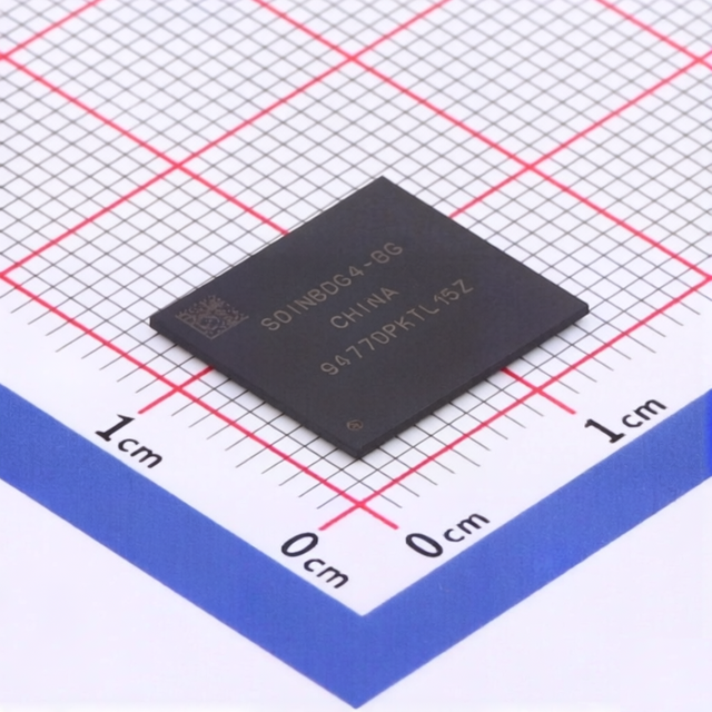 Original Brand SDINBDG4-8G-XI1 8GB EMMC 5.1 Flash Memory HS400 BGA-153 SMT IC Chip High Reliability for Industrial Automotive