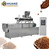Machine de fabrication de nourriture en flocons de poisson, machine de processus d'extrudeuse, machine de production de tarte d'alimentation de poisson