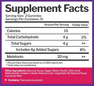 OEM Vegan melatonina Gummies caldo che vende integratore per la salute per adulti migliora la memoria e il sonno orsetti gommosi dolci - Product Image 5