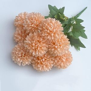 Fournisseur de fleurs artificielles, bouquet de fleurs pompon, arrangement floral pour mariage - Product Image 5