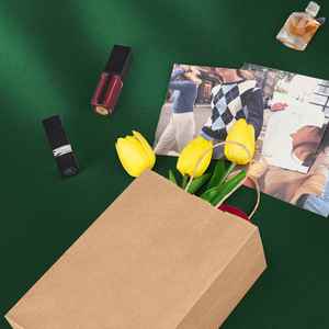 ถุงกระดาษคราฟท์สีน้ำตาลพร้อมหูหิ้ว ถุงขายส่งสำหรับใส่สินค้า ของขวัญวันเกิด ของชำร่วยงานแต่งงาน งานเลี้ยง - Product Image 5