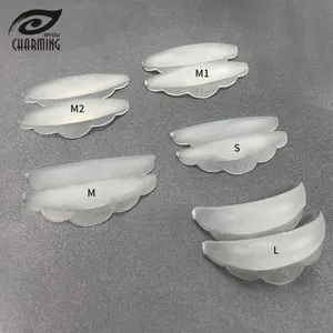 Pads Curler Eyelash Perm Silicone Pads Wholesale Eyelash Lift Silicon 10pcs/bag Recycled 8g/bag Bag 5 Sizes,/s /M /M1/M2/L