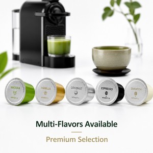 แพ็คชาเขียวมัทฉะแบบซองสำหรับเครื่องชงกาแฟคัพเคียวริก รุ่นลิมิเต็ดอิดิชั่น ขายส่งจำนวนมาก รับผลิตแบบ OEM และฉลากสินค้าส่วนตัว - Product Image 3