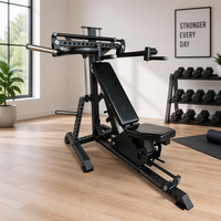 Appareil d'entraînement réglable pour la poitrine, les épaules et le dos, machine de musculation commerciale pour l'entraînement du haut du corps