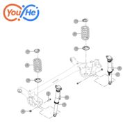 Pièces automobiles BYD Destroyer 05 1ère génération, nouvel ensemble d'amortisseurs avant, OE HAD-2915030C 13448424-00 2022- Garantie 1 an