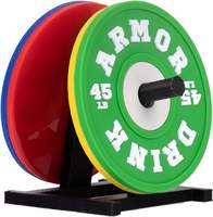 Logo personnalisé direct d'usine multicolore caoutchouc maison hôtel Gym poids thé sous-verres 3D Miniature jouet haltère plaque tasse PVC sous-verre