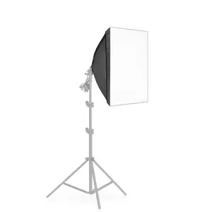Аксессуары для фотостудии Takenoken, софтбокс, комплект освещения 50x70 см, фотография с одной лампой, ткань с высоким светоотражением