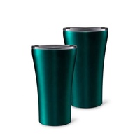 Mug à café isotherme 304 en acier inoxydable de 12 oz, avec intérieur en céramique et couvercle, couleur et logo personnalisables – Meilleures ventes