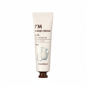 Tony Moly I'm crema per le mani al latte 30ml lozione idratante e nutriente con ingredienti a base di erbe al miele di karité 1ea - Product Image 1