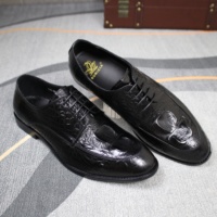 Chaussures en cuir pour hommes, chaussures derby à motif crocodile, pour mariage, réunion d'affaires, haute qualité, fabrication artisanale, derby en cuir de crocodile