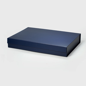 Universal Packaging Box Extra <b>Large</b> Flat Folding Cardboard Photo <b>Frame</b> Album XL Magnetic Gift Box with Ribbon - Product Image 5