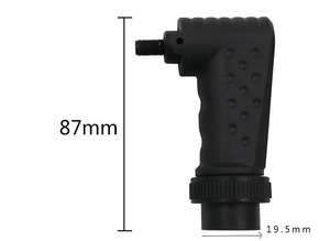 Accesorio de convertidor de ángulo recto para herramientas rotativas de herramienta de 90 grados para amoladora eléctrica - Product Image 4