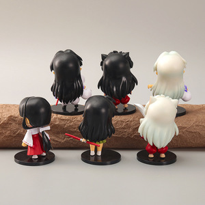 Set de 6 Figuras de Acción de Anime <span class=keywords><strong>Inuyasha</strong></span>, Muñecos de PVC de 9 cm con Diseño de Yaksha - Product Image 6