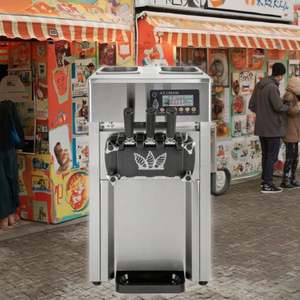 เครื่องทำไอศกรีม2 + 1รสชาติเครื่องทำไอศกรีมโยเกิร์ตผลไม้ - Product Image 6