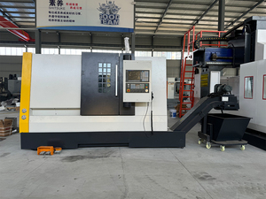 Shandong Dehai TCK65 cama inclinada de mandril de alta precisión con mecanizado CNC accesorios de torneado máquina de torno para Metal - Product Image 6