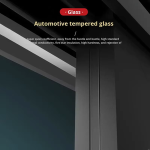 Immense Manufacturer Aluminum Soundproof Balcony Noise Reduction <b>Screen</b> Casement Swing <b>Window</b> Aluminum Frame - Product Image 2