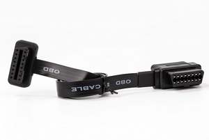 OBD II OBD2 автомобильный диагностический кабель для грузовика 1 штекер 2 гнездовой проходной 2-футовый ленточный сплиттер с медным проводником - Product Image 4