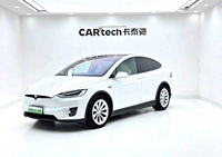 Tesla Model X Long Range AWD 2021 d'occasion, SUV 100% électrique, double moteur, 7 places, portes à ailes de faucon, autopilot, charge rapide