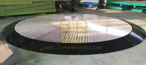 Plateforme tournante galvanisée pour véhicules 5,5 m 3-6 tonnes – Plateau tournant automatique pour parking <span class=keywords><strong>privé</strong></span> et exposition en showroom - Product Image 4