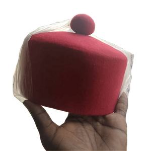 Chapeau Fez Rouge, Casquette Turque Pour Enfants Adultes, Casquette Ronde Respirante, Chapeau Ottoman Tarboosh, Accessoires